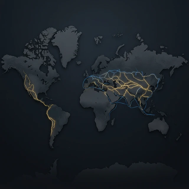 Tour De World Global Expedition Map